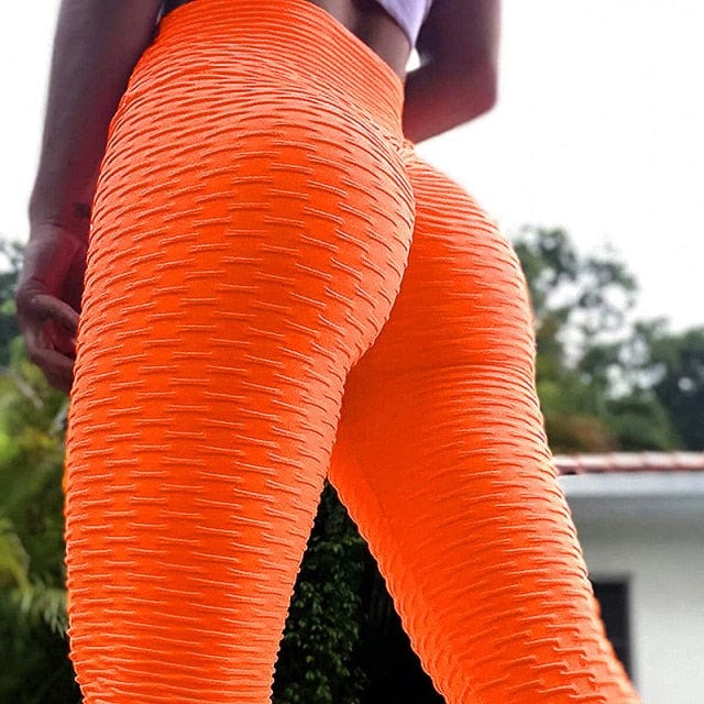 Polaris Orange - Fitness Leggings 